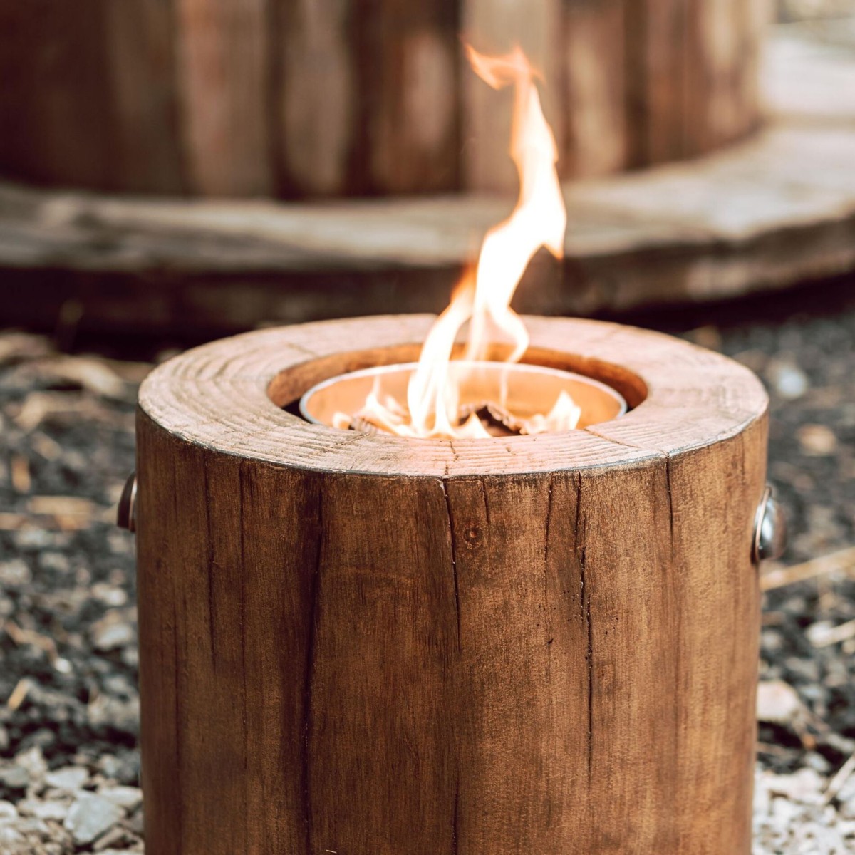 El Fuego Wood Fire Pit Available from Easypave